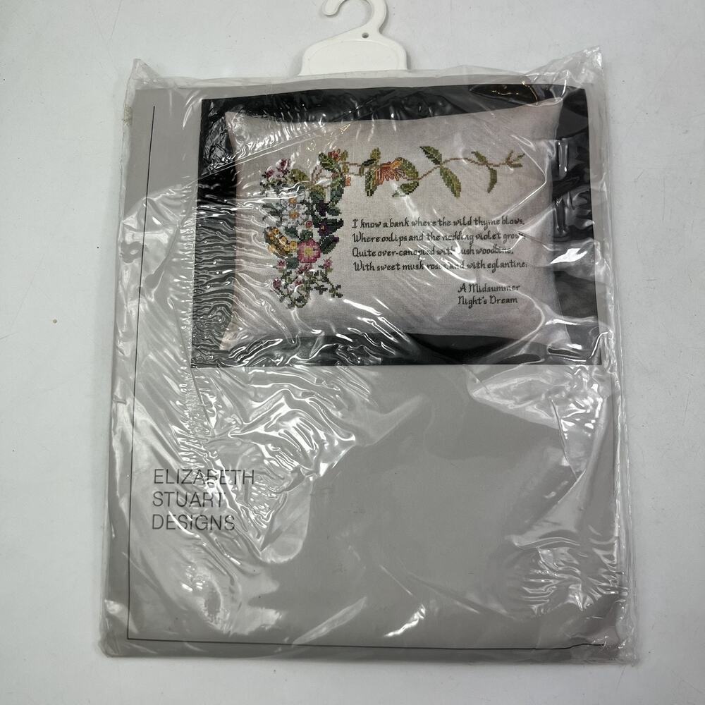 Elizabeth Stuart Designs Cross Stitch Kit Midsummer Night's Dream Shakespeare